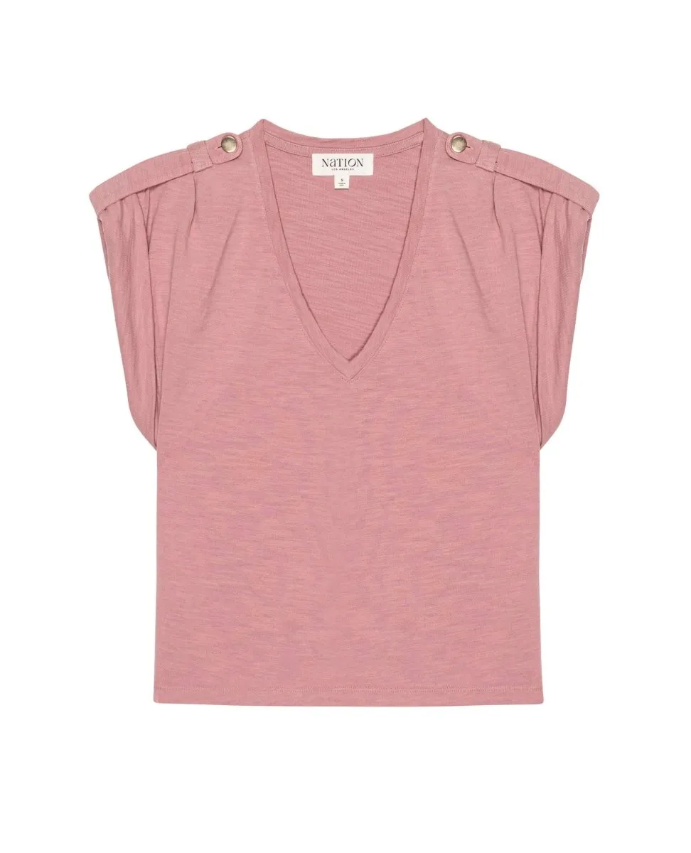 Cooper Tank Mesa Flower Pink